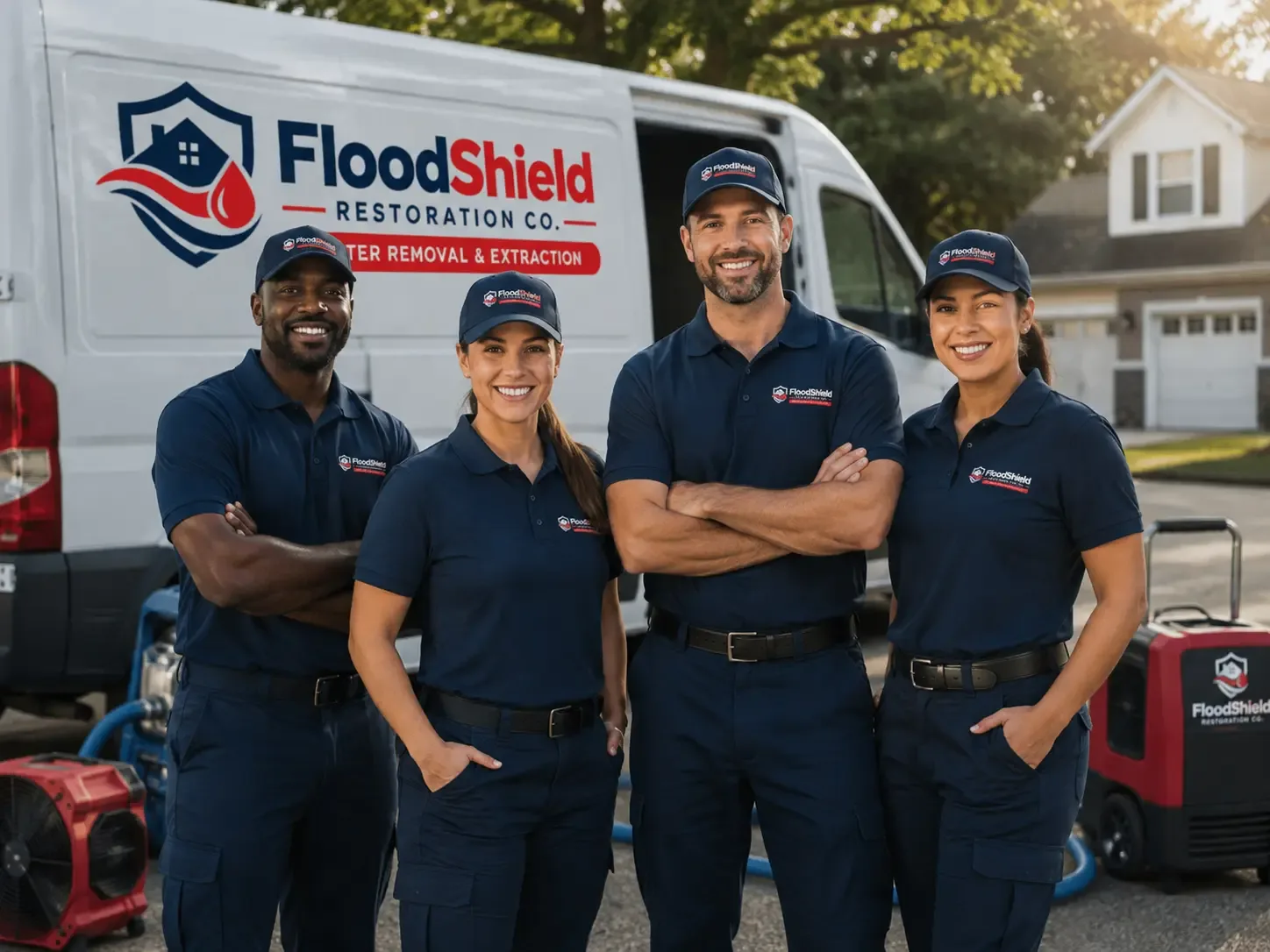 Flood Damage Restoration company in Sullivan, OH