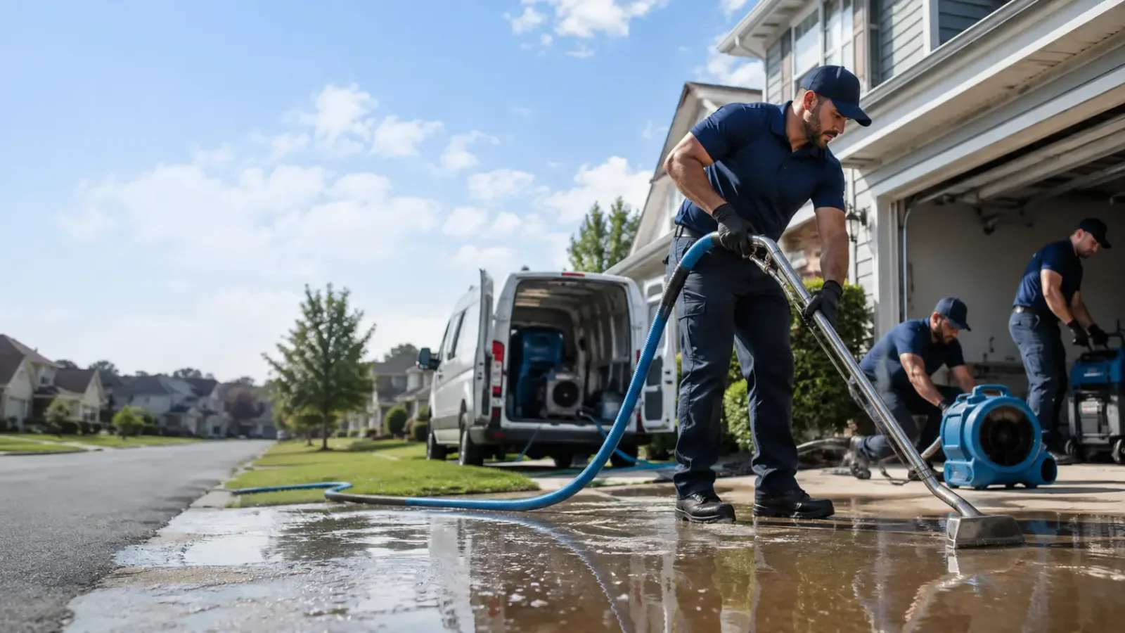 Flood Damage Restoration in Sullivan, OH